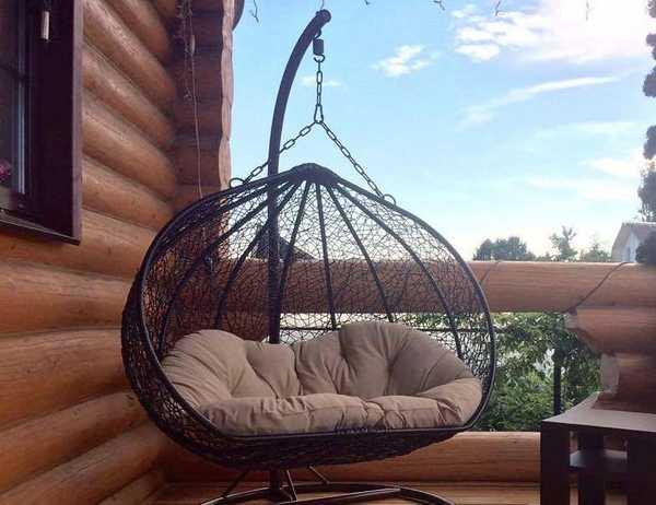 Кресло плетеное подвесное Сомбрерро