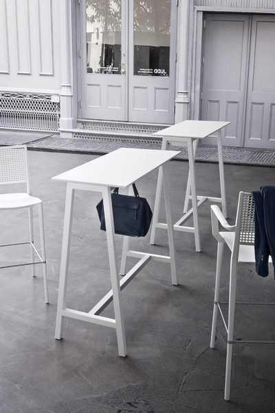 Стол ламинированный барный Step