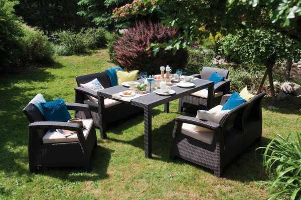 Комплект пластиковой мебели Corfu Fiesta