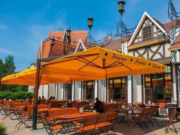 Зонт профессиональный двухкупольный Fellini Wood V