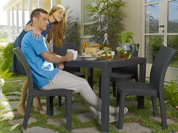 Стол пластиковый Melody Quartet