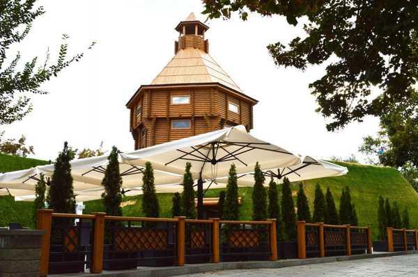 Зонт профессиональный четырехкупольный Alu Poker Dark