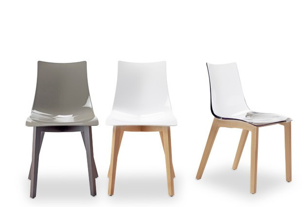 Стул прозрачный Zebra Antishock transparent main body