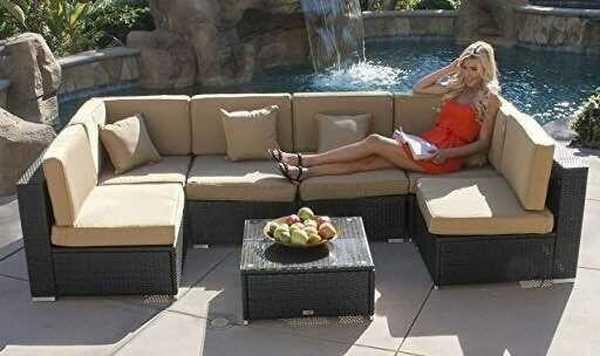 Комплект плетеной мебели