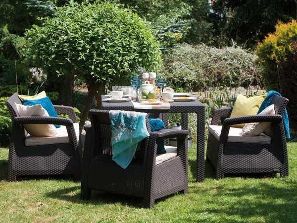 Комплект пластиковой мебели Corfu Fiesta