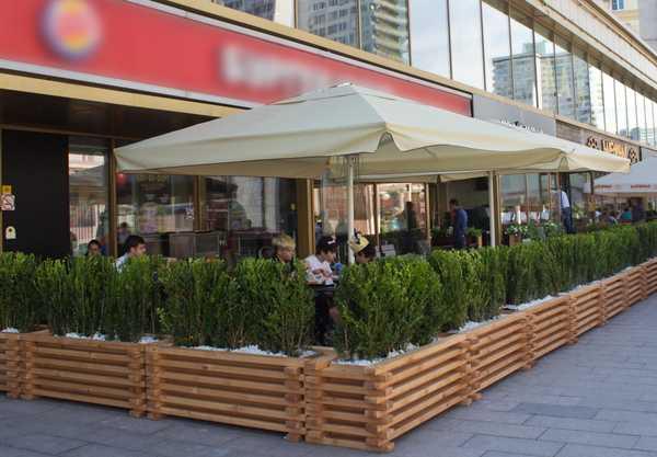 Зонт профессиональный телескопический