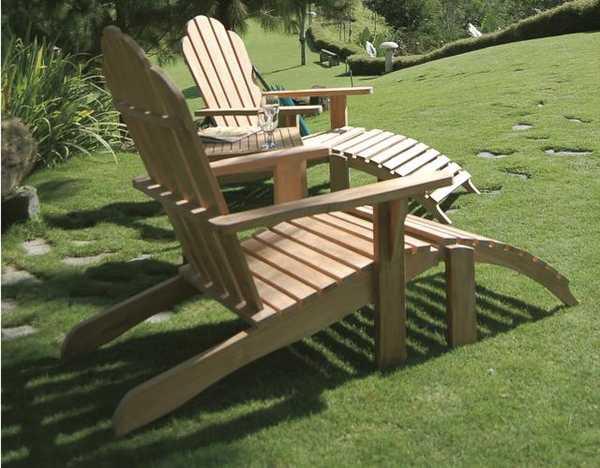 Кресло-шезлонг деревянное Riviera