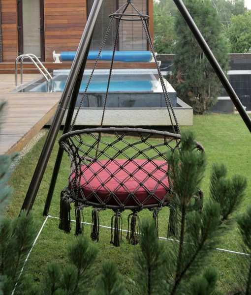 Подвесное кресло-гамак с каркасом Майя