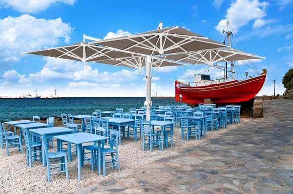 Зонт профессиональный четырехкупольный Alu Poker White