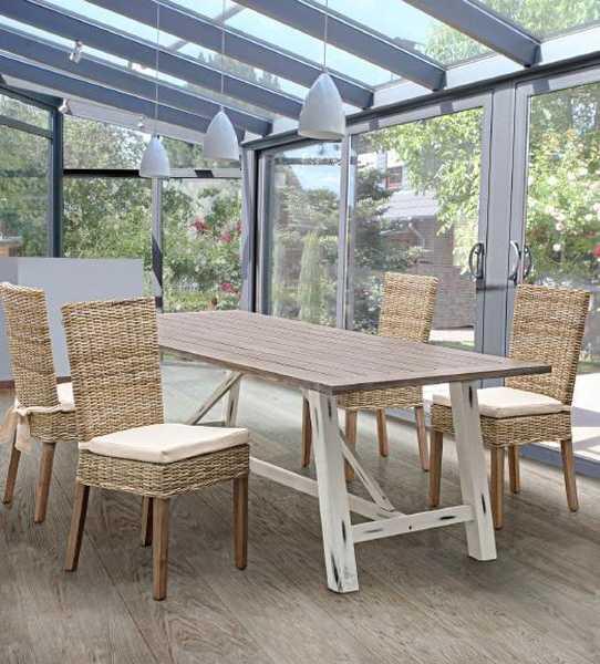 Стол деревянный обеденный Amos