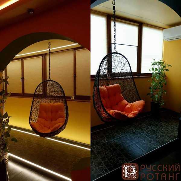 Кресло плетеное подвесное Изи