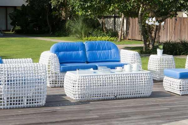 Диван плетеный трехместный Dynasty