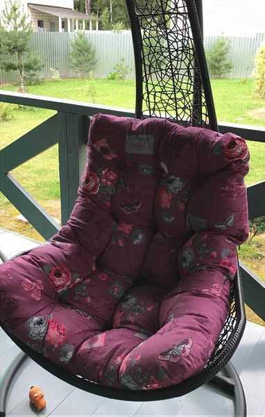 Кресло плетеное подвесное Грация