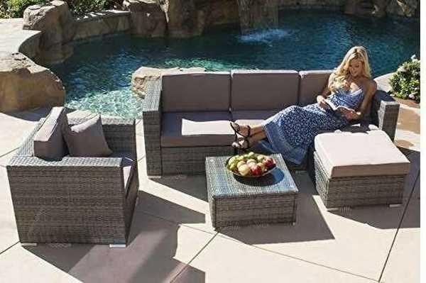 Комплект плетеной мебели