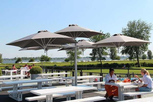 Зонт профессиональный пятикупольный Multiflex Paraflex