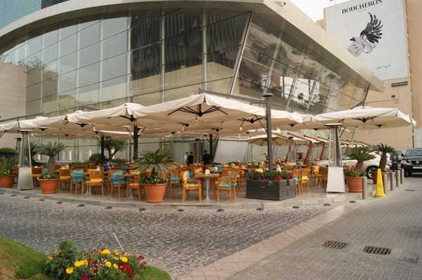 Зонт профессиональный четырехкупольный Alu Poker Dark