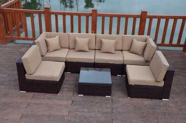 Комплект плетеной мебели