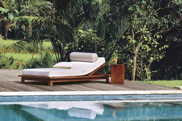 Шезлонг-лежак деревянный Saint Raphael 2023 г.