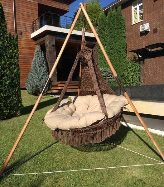 Кресло подвесное с каркасом Cartagena