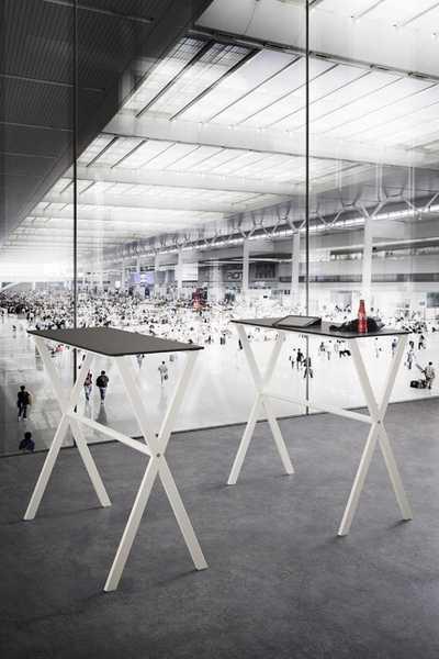 Стол ламинированный барный Ics