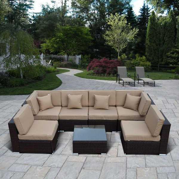 Комплект плетеной мебели