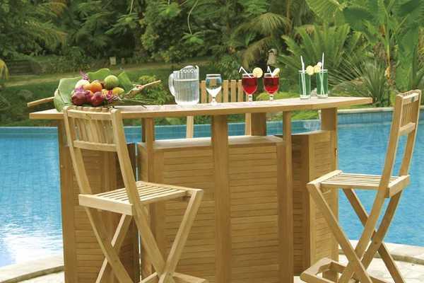 Стол деревянный складной барный Evolution