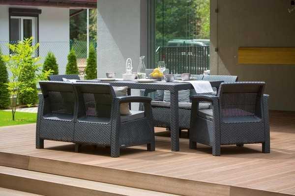 Комплект пластиковой мебели Corfu Fiesta