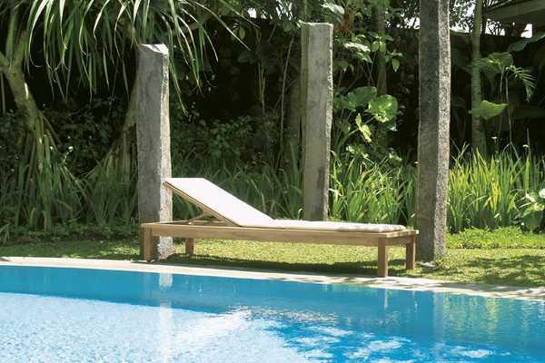 Шезлонг-лежак деревянный Sunseeker