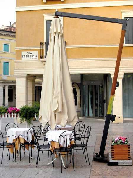 Зонт профессиональный телескопический Giove Wood