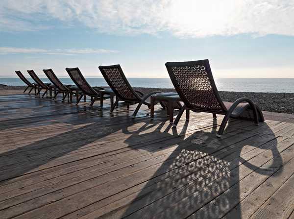 Шезлонг-лежак плетеный Altea