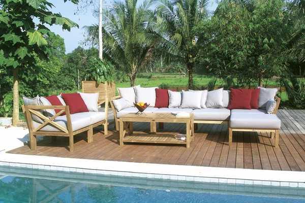 Стол деревянный журнальный Savana