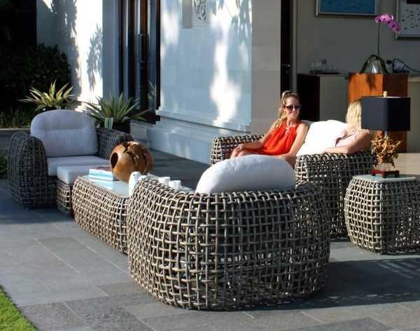 Кресло плетеное Dynasty