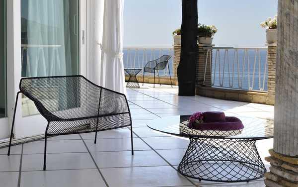 Кресло металлическое лаунж Heaven