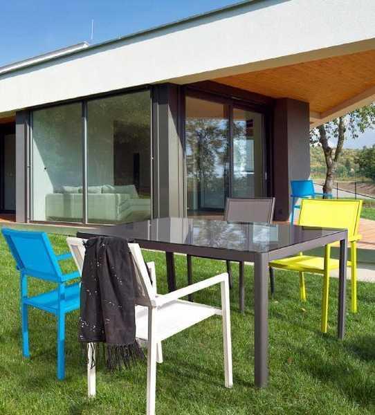 Кресло металлическое текстиленовое Kristin