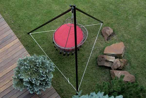 Подвесное кресло-гамак с каркасом Майя