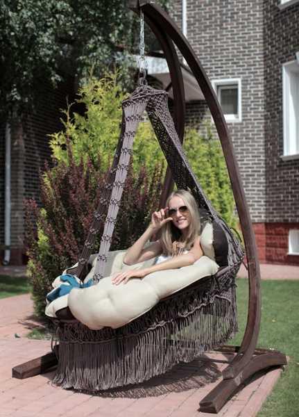 Кресло подвесное с каркасом Cartagena