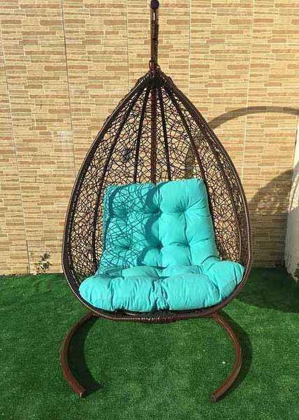 Кресло плетеное подвесное Сакала