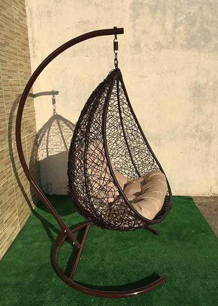 Кресло плетеное подвесное Сакала