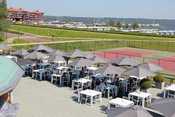 Зонт профессиональный пятикупольный Multiflex Paraflex