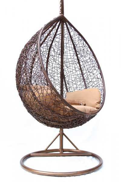 Кресло плетеное подвесное KM-0001