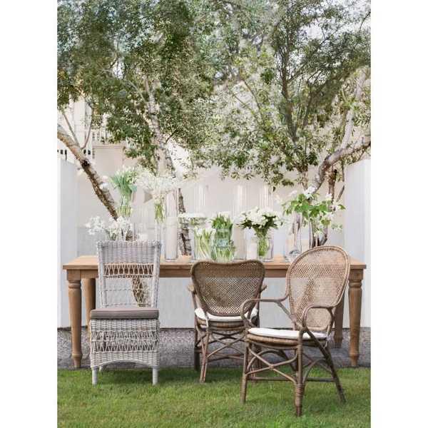 Кресло плетеное с подушкой Edelina