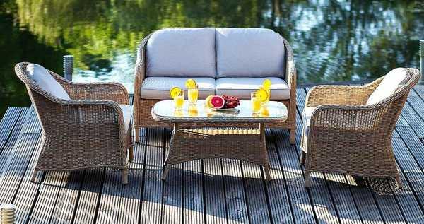 Комплект плетеной мебели Olivia