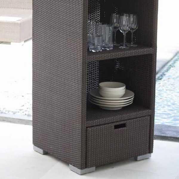 Витрина плетеная Malta/Madisson/Plank/Cuatro/Pacific