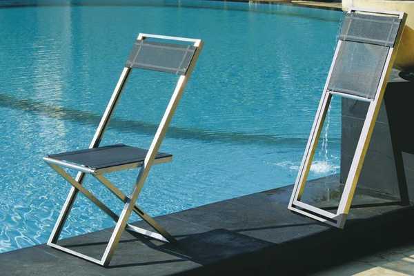 Стул металлический складной Logika