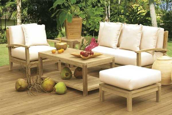 Диван деревянный двухместный Savana