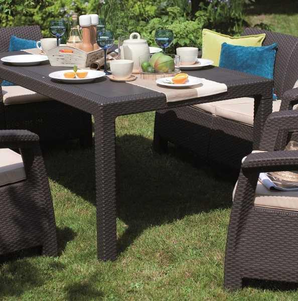 Комплект пластиковой мебели Corfu Fiesta