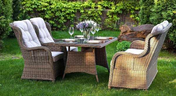 Комплект плетеной мебели Geneva