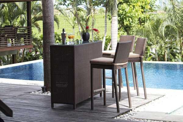 Плетеная барная стойка Eurobar