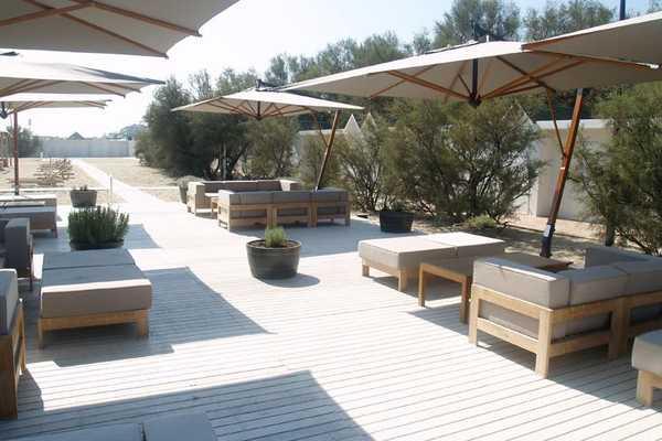 Деревянный центральный модуль без подушки Saint Raphael