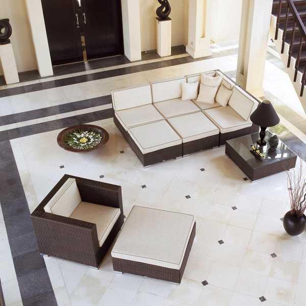 Банкетка плетеная Pacific